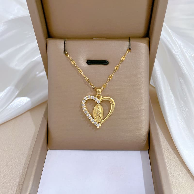 Collar Guadalupe - Edición Corazón Divino