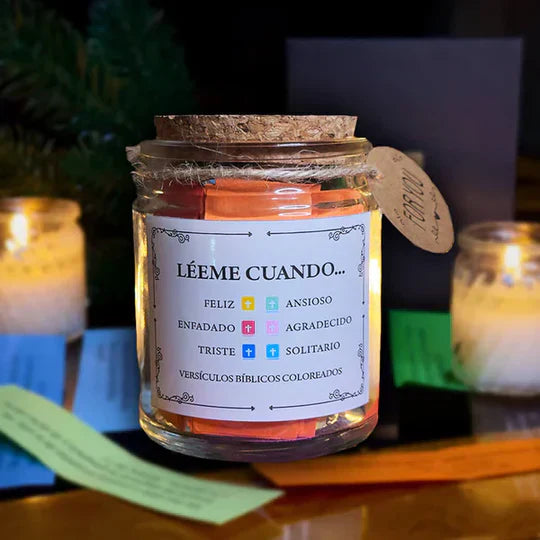 Frasco de Fe Versos Diarios para el Alma