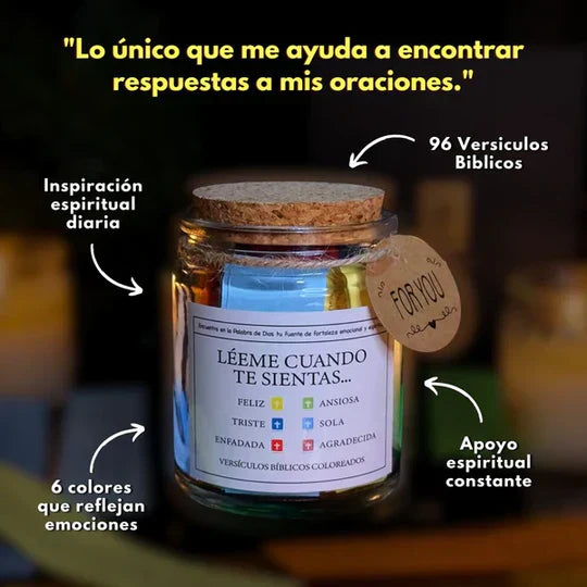 Frasco de Fe Versos Diarios para el Alma